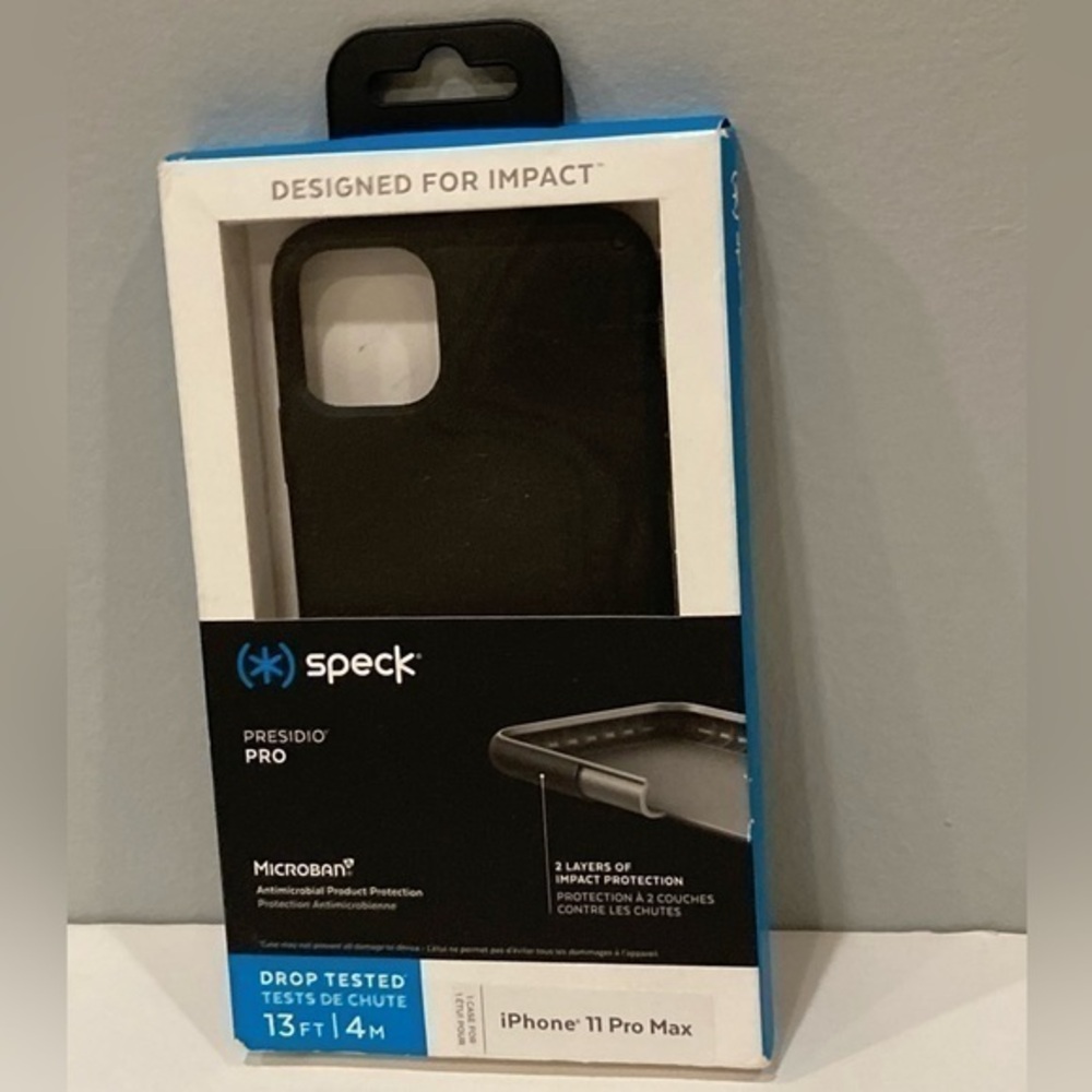 iPhone 11 Pro Max Black Speck Phone Case Cover Open Box